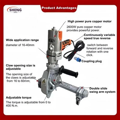 Kunci Sambungan Batang Baja Elektrik